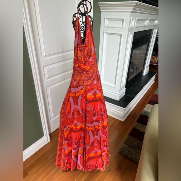 Beautiful multicolored, bohemian sundress size US small with adjustable straps. - Picture 6 of 11